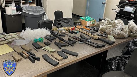 Illegal casino operation in Oakland busted, assault rifles recovered